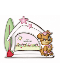 Marco de Fotos  Infantil Casita con Perrito - Argenti Sovrani W5190RA